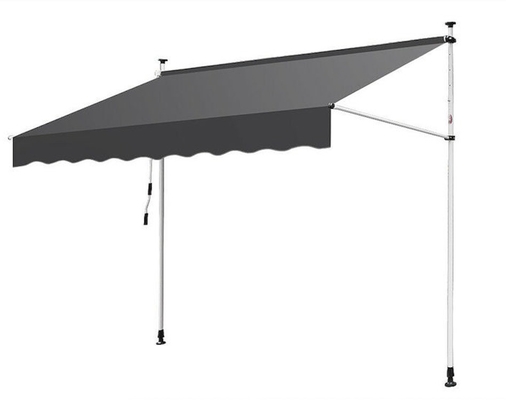 QF-CW01KD 250*120CM Okno ręczne balkon Awning Awnings rozszerzalne