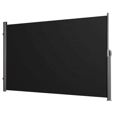 Beżowy markiz boczny rozciągający się 160/180/200x300 cm dla balkonu Taras ogród nieprzezroczysty boczny rolkowy szyba przednia