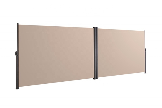 160*600cm Podwójnie wyciągający się pionowy ekran wiatrowy