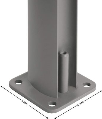 Rozciągający się płaszcz boczny do tarasu i ogrodu, zasłona przeciwsłoneczna, 100% poliester